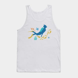 When You Go Through Deep Waters I Will Be With You, Vacation Bible School, Sunday School Teacher, Scuba Diving (2 Sided) Tank Top